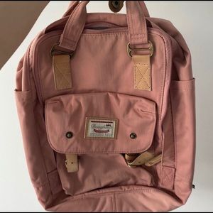 Pink bag from doughnut